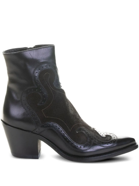  Ducanero Pointed-toe Ankle Boots - Black 