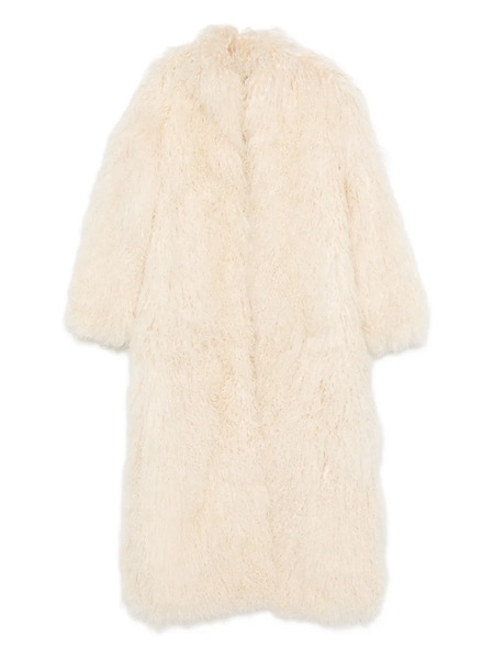  Ducie Faye Shearling Coat - Neutrals 
