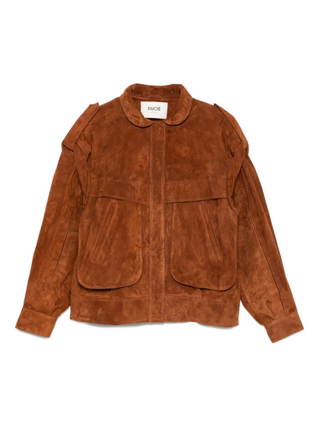  Ducie Frida Suede Jacket - Brown 