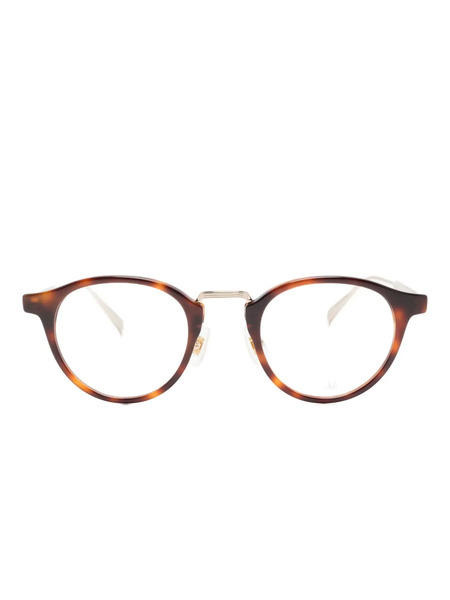  Dunhill Pantos-frame Glasses - Brown 