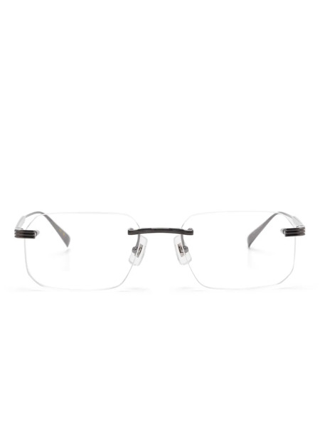  Dunhill Rectangle-frame Glasses - Black 