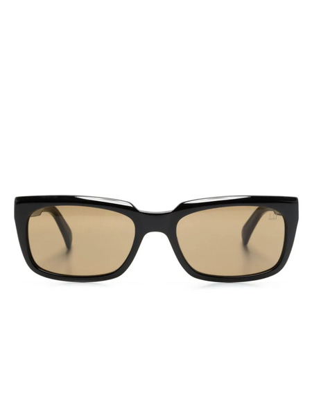  Dunhill Rectangle-frame Sunglasses - Black 