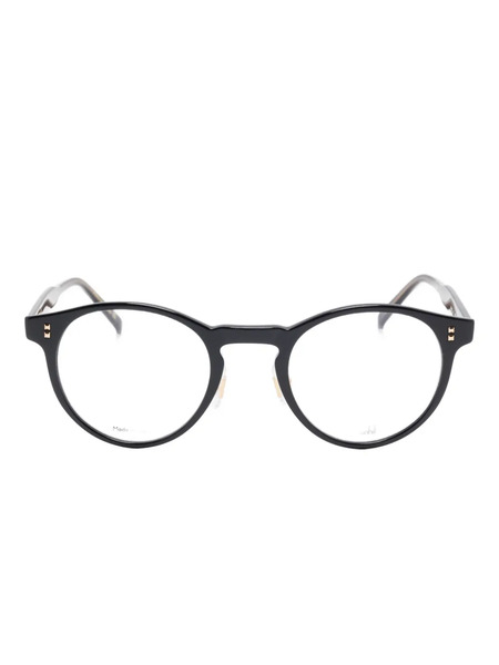  Dunhill Round-frame Glasses - Black 