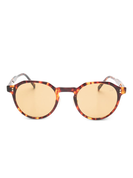  Dunhill Round-frame Sunglasses - Brown 