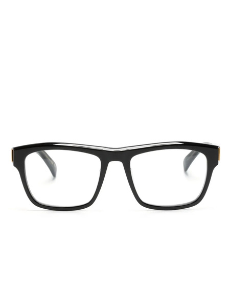  Dunhill Square-frame Glasses - Black 