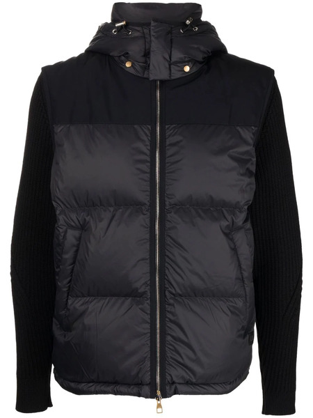  Dunhill Zip-up Padded Coat - Black 