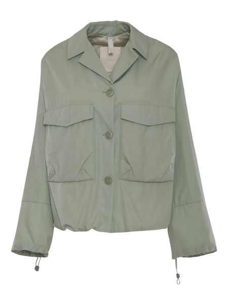  Duno Buttoned Flap-pocket Jacket - Green 