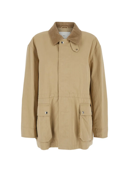  Dunst Corduroy-collar Jacket - Neutrals 