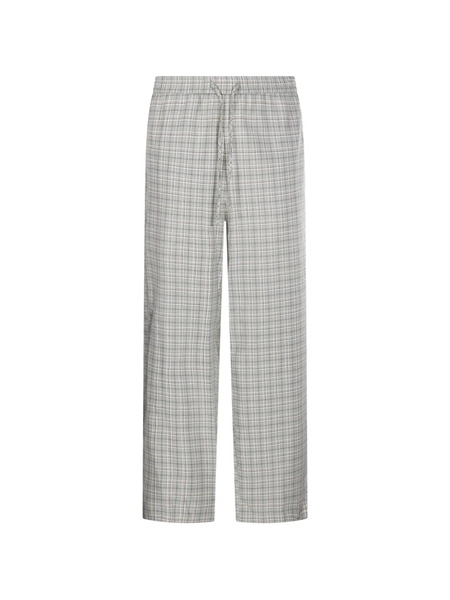  Dunst Drawstring Check Trousers - Neutrals 