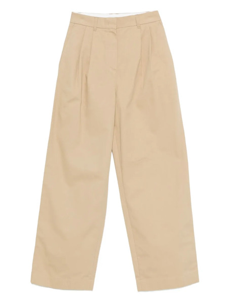  Dunst Pleated-front Trousers - Neutrals 