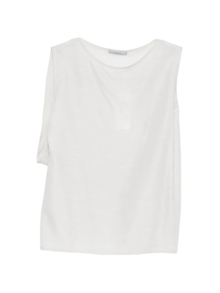  Dusan Draped-detail Blouse - White 