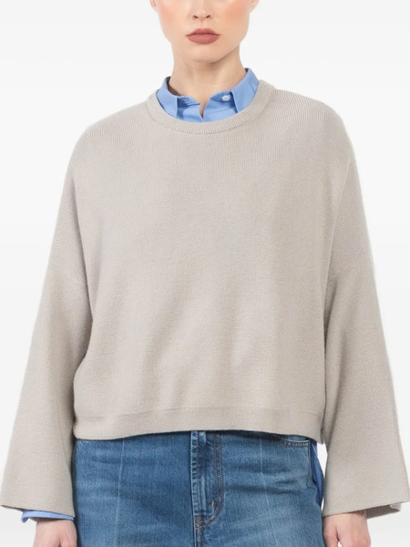  Dusan Long-sleeve Sweater - Neutrals 
