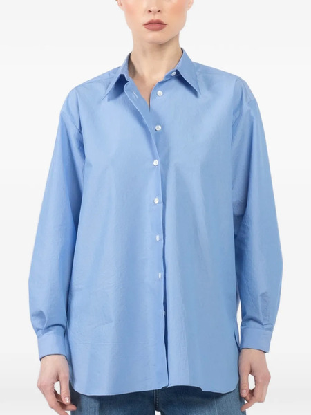  Dusan Long-sleeved Buttoned Shirt - Blue 
