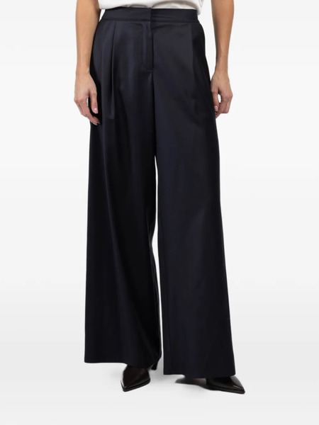  Dusan Pleated Trousers - Blue 