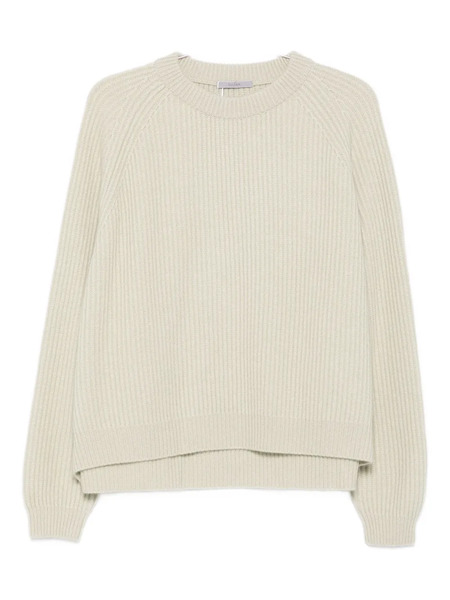  Dusan Ribbed Crew-neck Pullover - Neutrals 