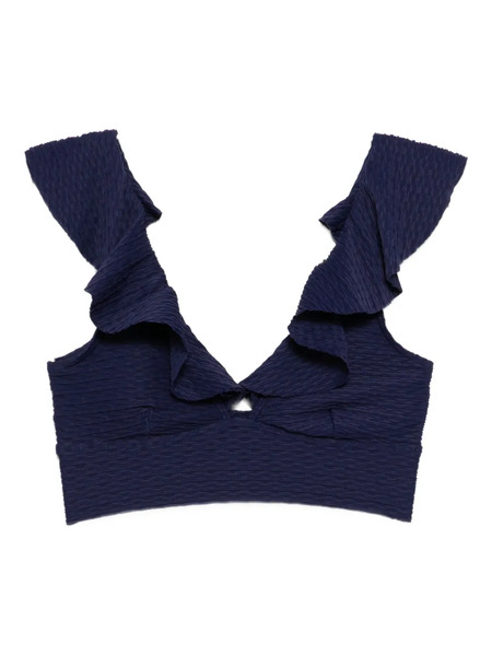  Duskii Frilled Swim Top - Purple 