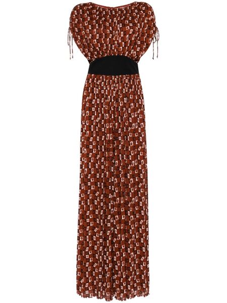  Dvf Diane Von Furstenberg Andra Jumpsuit - Brown 