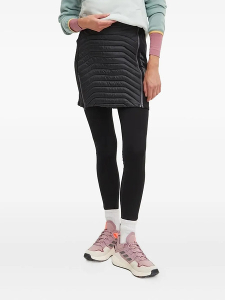  Dynafit Speed Insulation Quilted-panel Mini Skirt - Black 