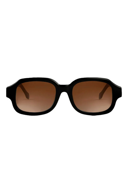  Dyrka Morghen Square-frame Sunglasses - Black 