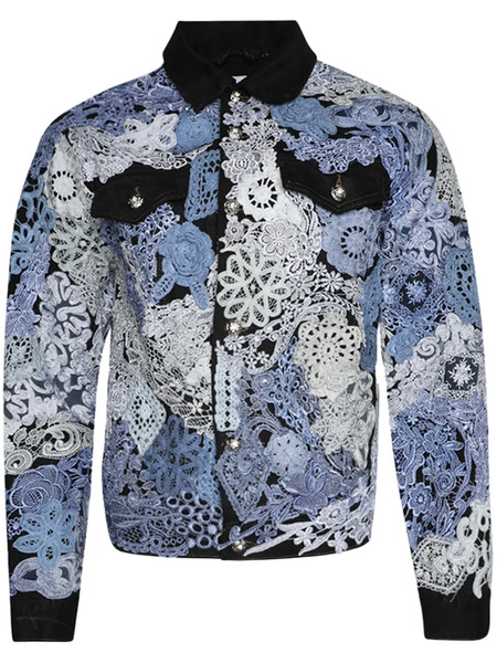  Earthling Vip Poetic Lust Denim Jacket - Purple 