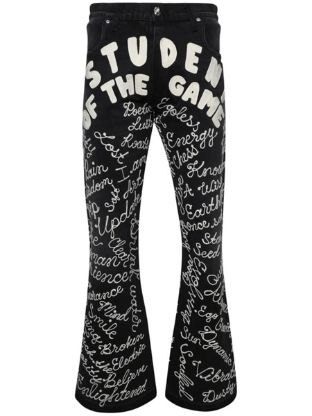  Earthling Vip Student Bootcut Jeans - Black 