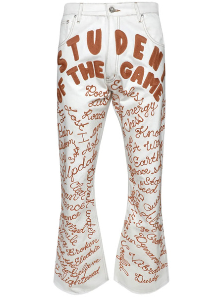  Earthling Vip Student Flared Jeans - White 