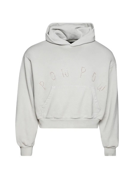  Earthling Vip Text Hooded Sweatshirt - Grey 