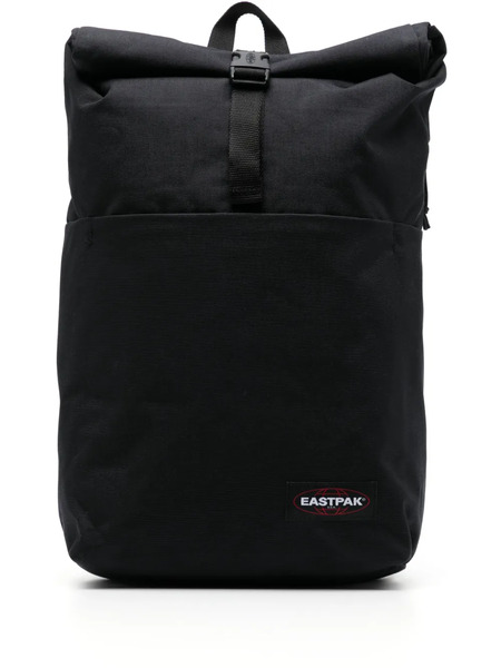  Eastpak Up Roll Logo-patch Backpack - Black 