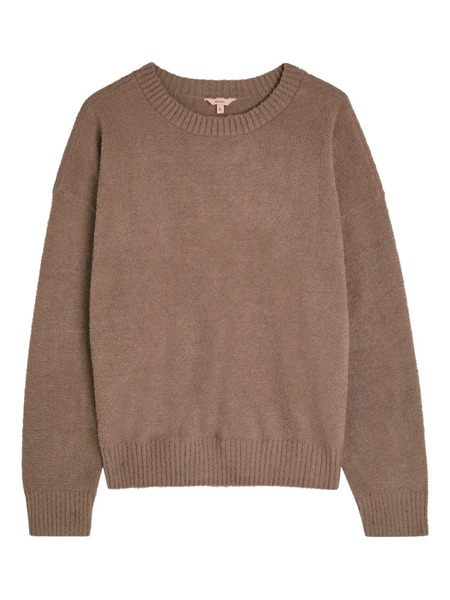  Eberjey Crew-neck Sweater - Brown 