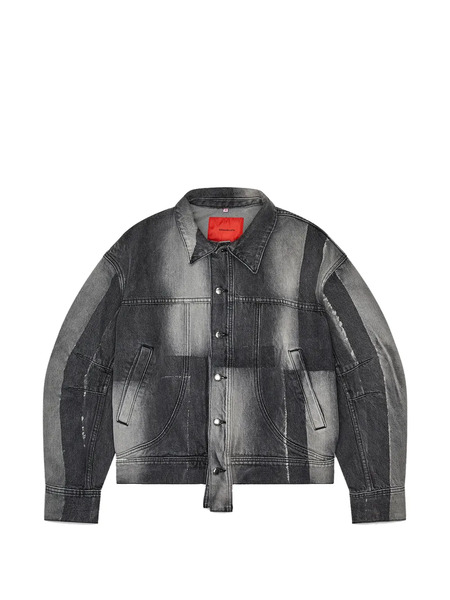  Eckhaus Latta Patchwork Jacket - Black 