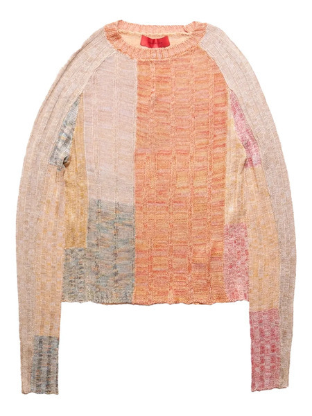  Eckhaus Latta Reef Symphony Sweater - Orange 