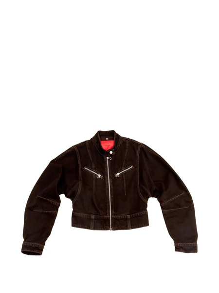  Eckhaus Latta Welt-pockets Bomber Jacket - Brown 