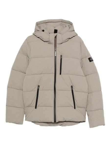  Ecoalf Bazon Hooded Puffer Jacket - Neutrals 