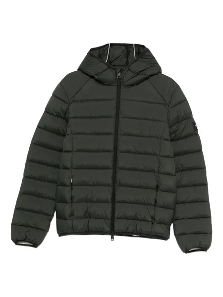  Ecoalf Hooded Quilted Jacket - Green 