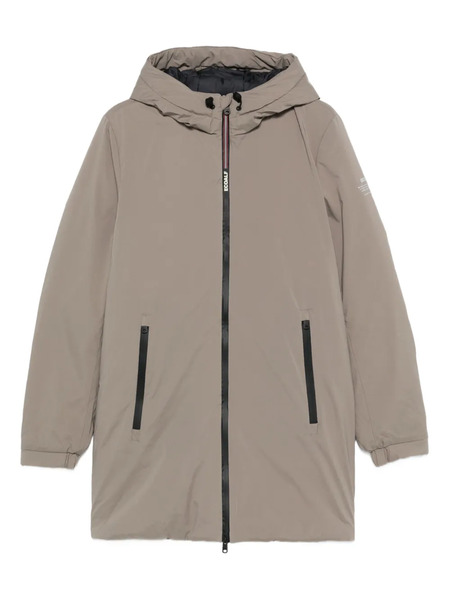  Ecoalf Hooded Zip-front Jacket - Neutrals 