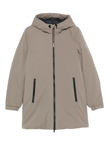  Ecoalf Hooded Zip-up Jacket - Neutrals 