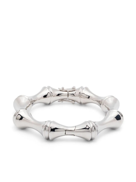  Eddie Borgo Large Bambu Bracelet - Silver 