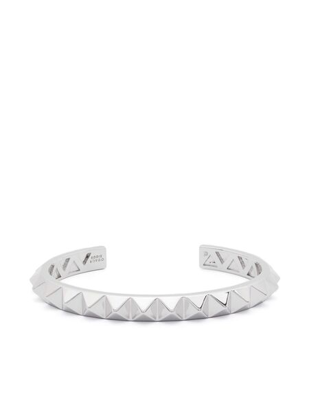  Eddie Borgo Large Pyramid Cuff - Silver 