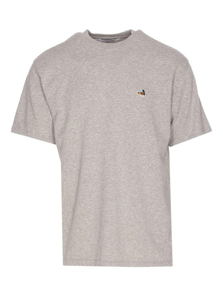  Edmmond Studios Patch-logo Crew-neck T-shirt - Grey 