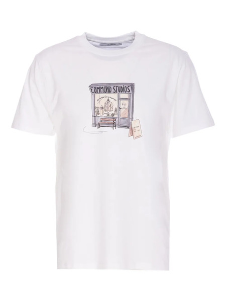  Edmmond Studios Printed Crew-neck Tcc T-shirt - White 