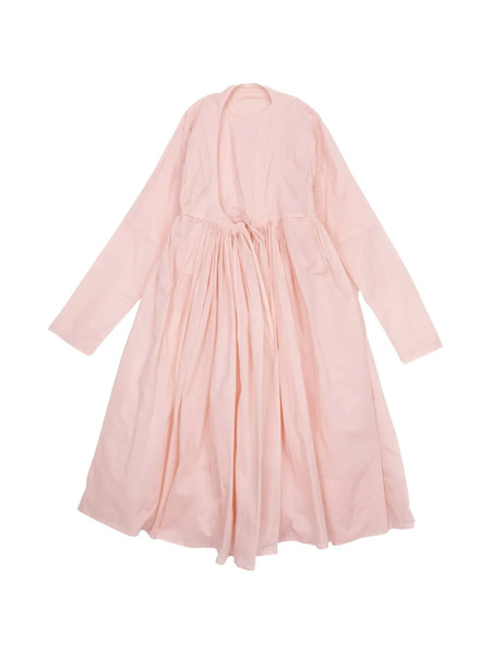  Egg Drawstring-detail Dress - Pink 