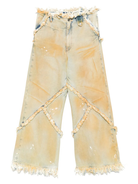  Egonlab. Argyle Jeans - Yellow 