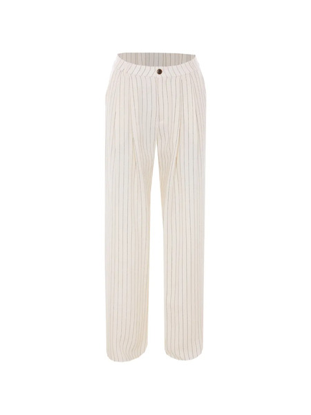  Ele Striped Flared Trousers - Neutrals 
