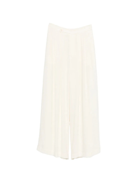  Eleh Button Pleated Tailored Trousers - Neutrals 