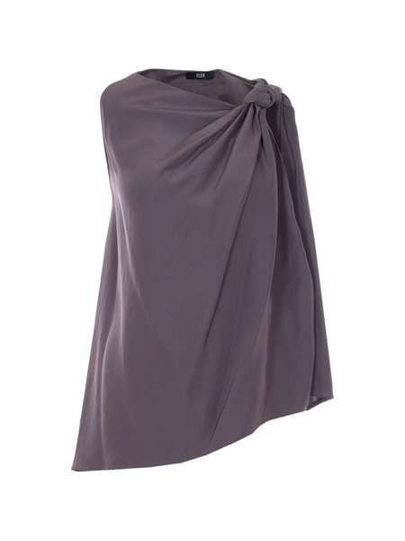  Eleh Knot Sleeveless Top - Grey 
