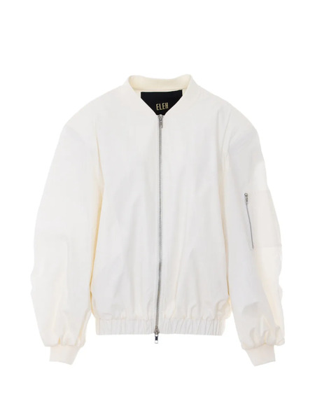  Eleh Padded Bomber Jacket - Neutrals 