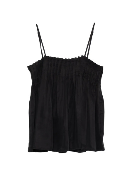  Eleh Pleated Top - Black 