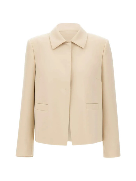  Elena Miro` Welt-pocket Jacket - Neutrals 