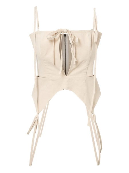  Elena Velez Corset Top - Neutrals 