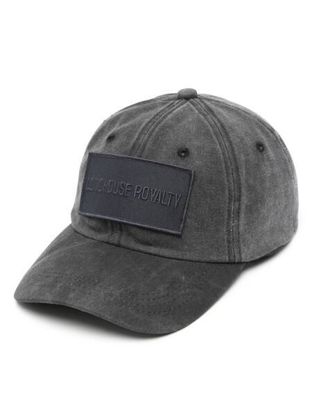  Elena Velez Logo-patch Cap - Grey 